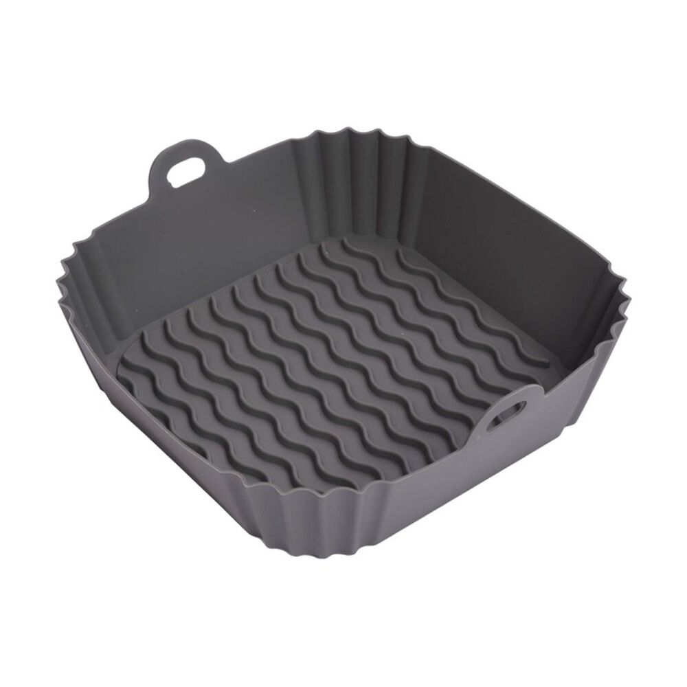 8PK Braz Square Silicone Non-Stick Heat Resistant Air Fryer Liner 22cm