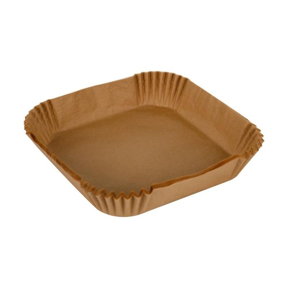 24x 20pc Braz Square Non-Stick Heat Resistant Air Fryer Liners 20x5cm