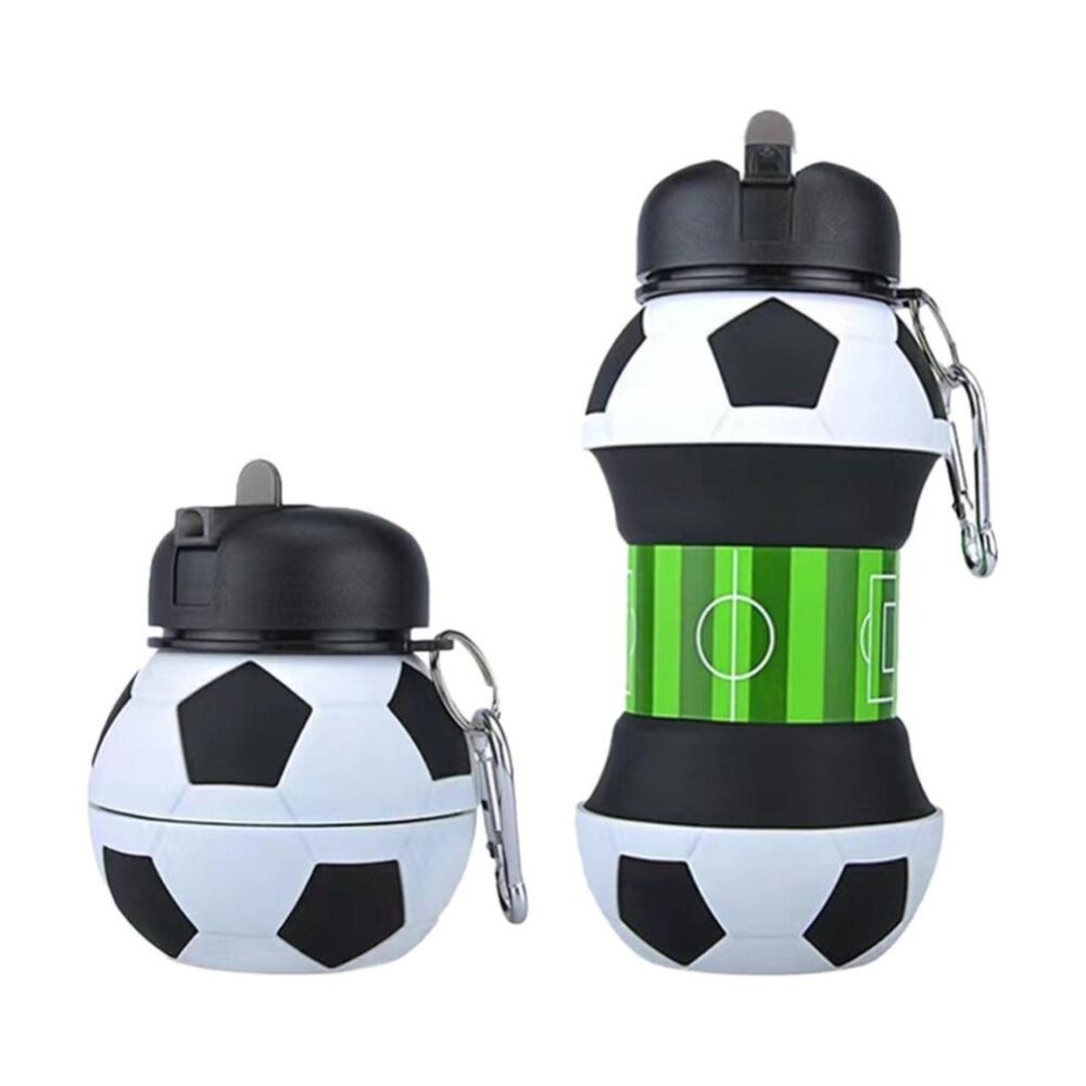 3PK Braz PopUp Sport Water Drinking Bottle 550ml Tennis/Basketball/Soccer Assrtd