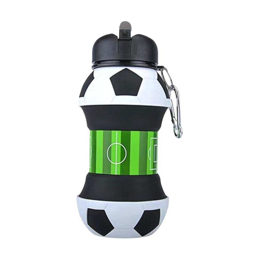 6PK Braz PopUp Sport Water Drinking Bottle 550ml Tennis/Basketball/Soccer Assrtd