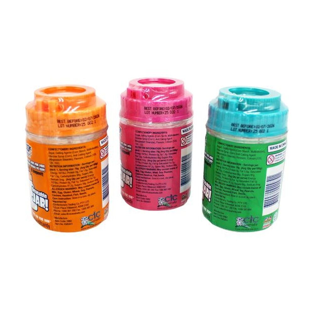 12PK Kidsmania Crunchy Crawly Crew Fruit Candy/Sweet 70g Assorted