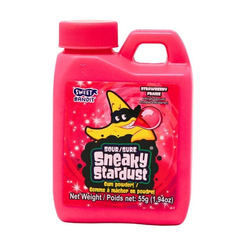 12PK Kidsmania Sour Sneaky Stardust 55g Fruit Flavour Gummies - Assorted