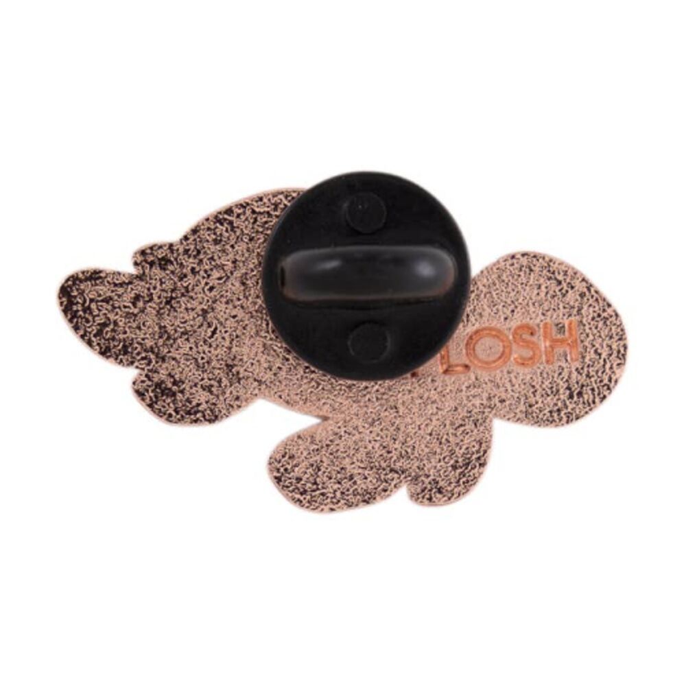 4PK Splosh Turtle Friend Keepsake Pin Enamel Rose Gold Blue Pink 3x1x2.5cm