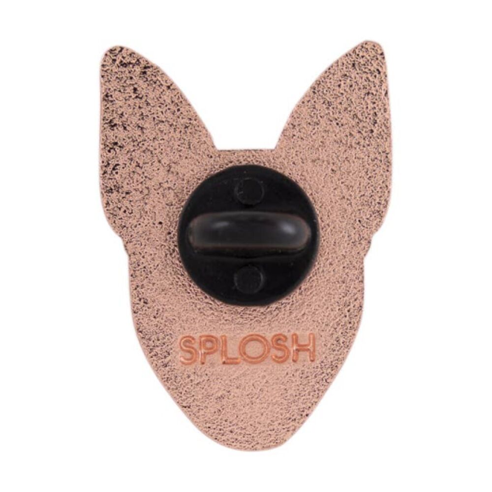 4PK Splosh Kelpie Keepsake Pin Enamel 3y+ Beige Brown Rose Gold 3x1x2.5cm