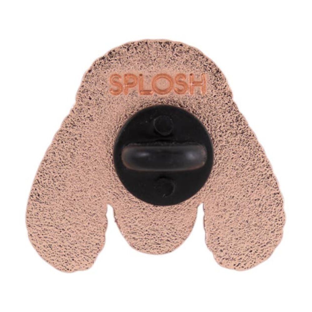 4PK Splosh Poodle Keepsake Pin Enamel Kids 3y+ Rose Gold 3x1x2.5cm