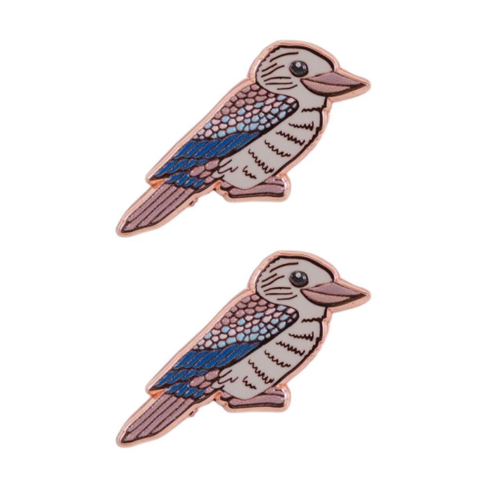 2PK Splosh Embrace Life Keepsake Pin Enamel Kids 3y+ Rose Gold 3x1x2.5cm