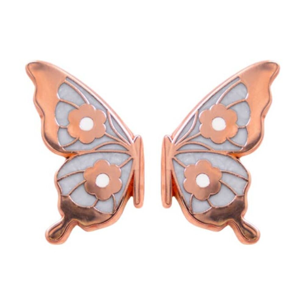 4x 2pc Splosh Forever Connected Sisters Keepsake Pins Rose Gold 2x1.5 1cm