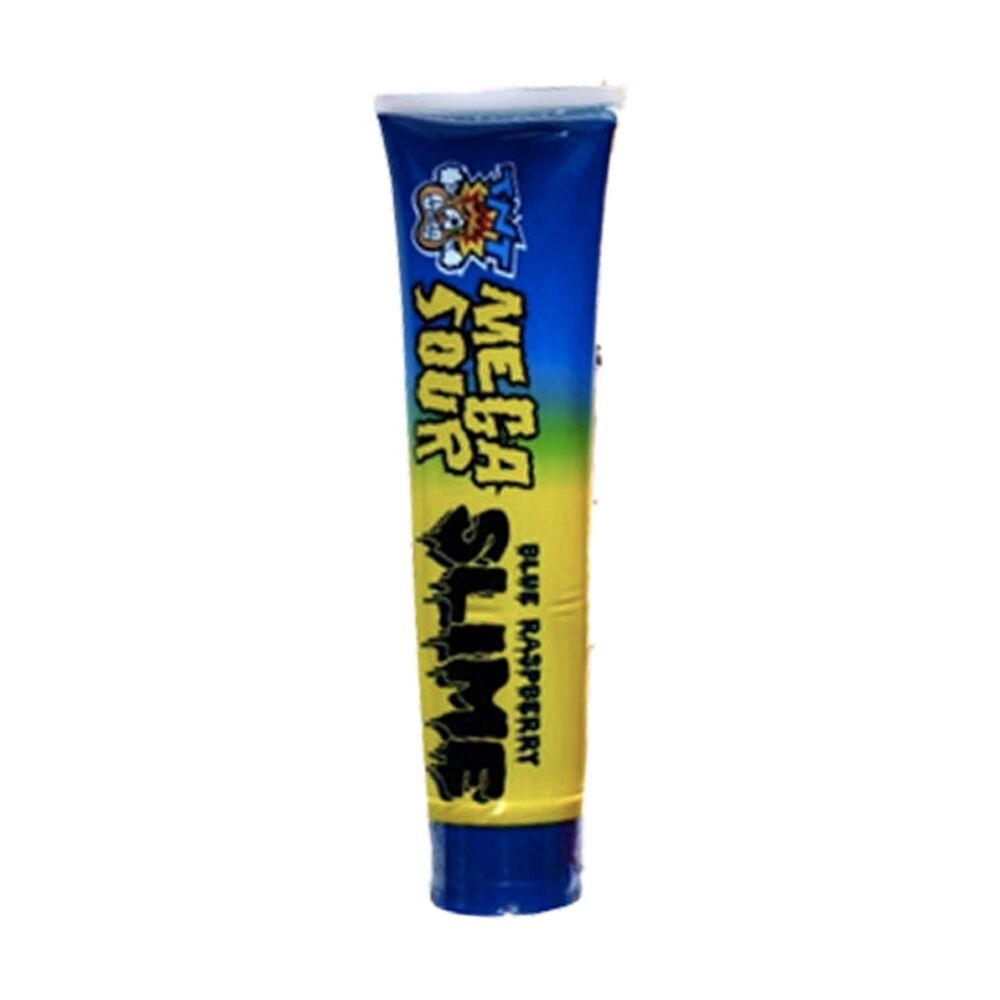 24PK TNT Mega Sour Slime 120ml Fruit Flavour Lollies/Gummies - Assorted