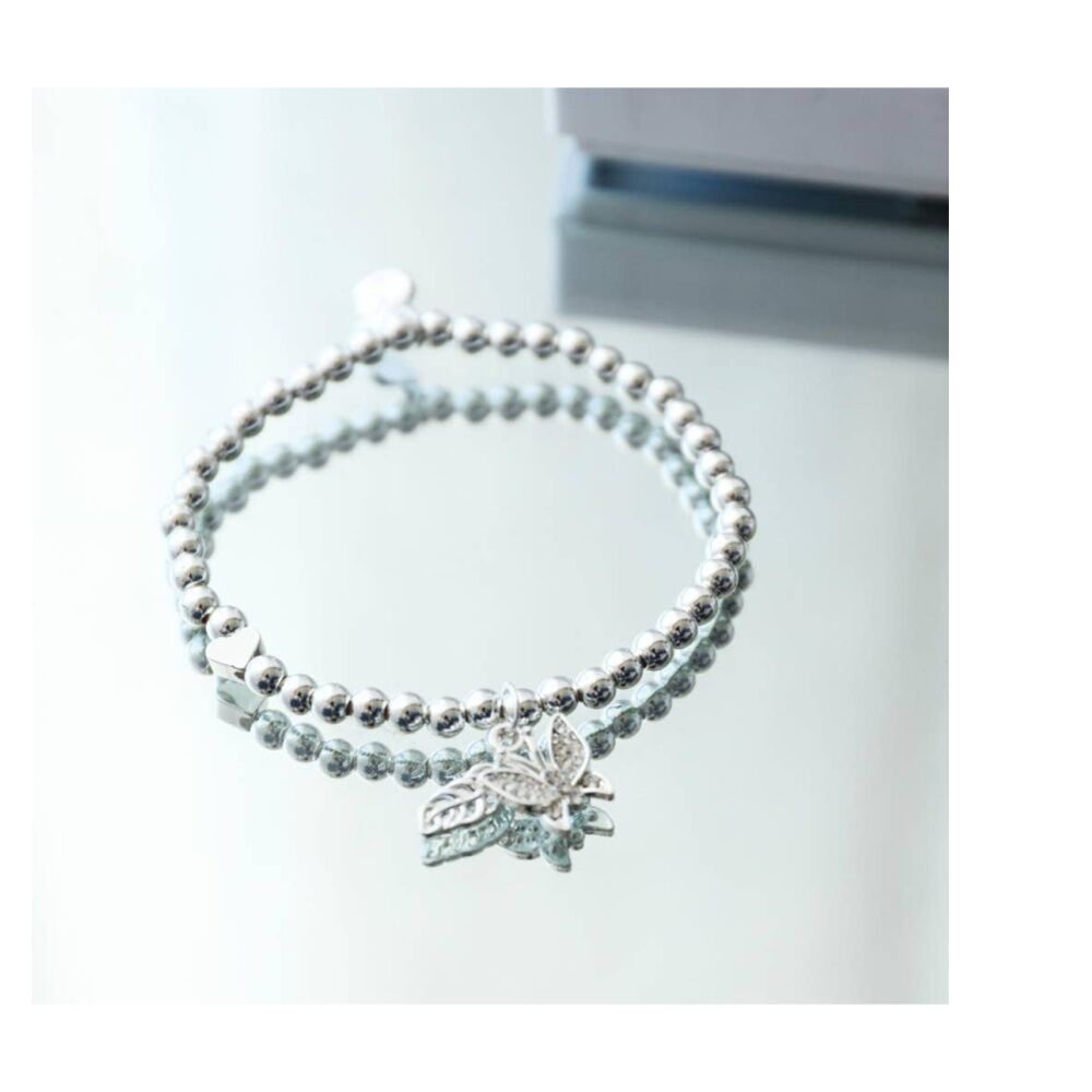Life Charms Just Because Thinking Of You Bracelet Silver 17.5cm