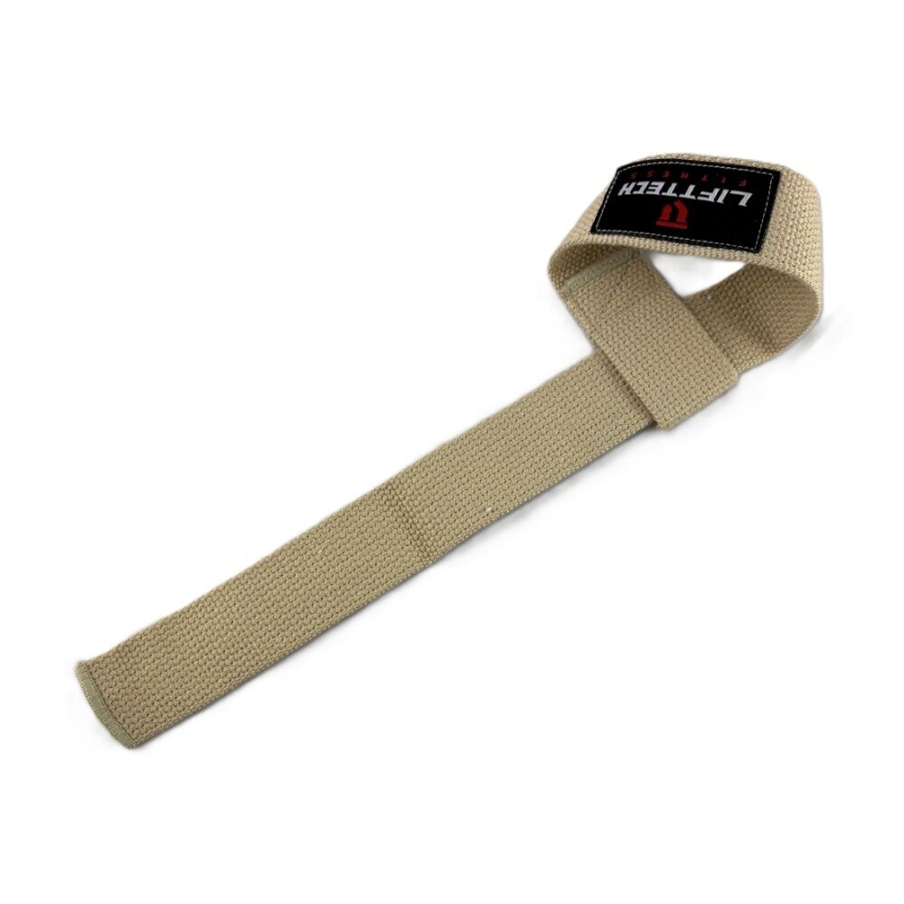 4x 2pc Lift-Tech Cotton Heavy Lifting Support Durable Grip Straps Skin 21in
