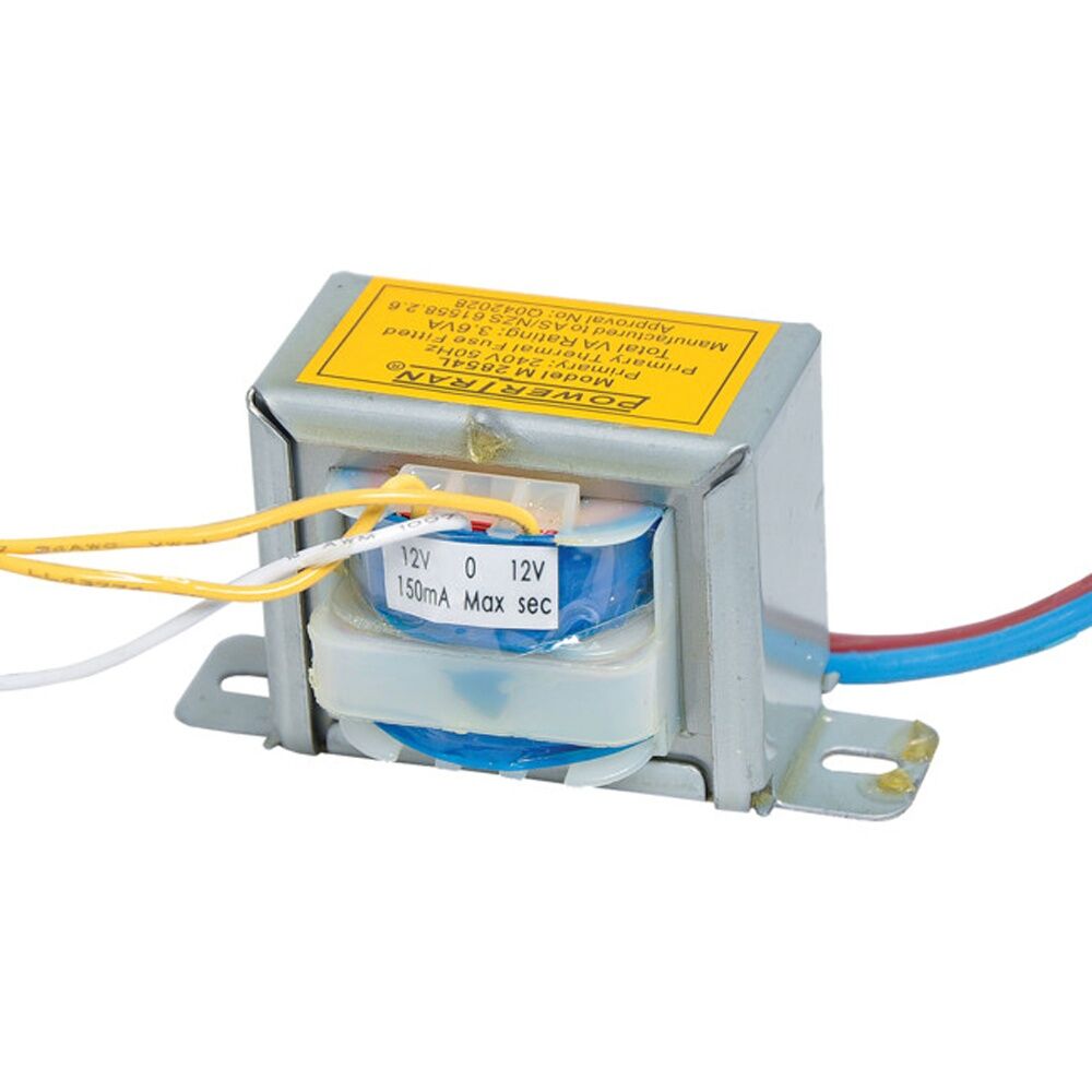 2PK Powertran 24V 150Ma Mains Transformer 3.6Va Ct Centre Tapped Electrical