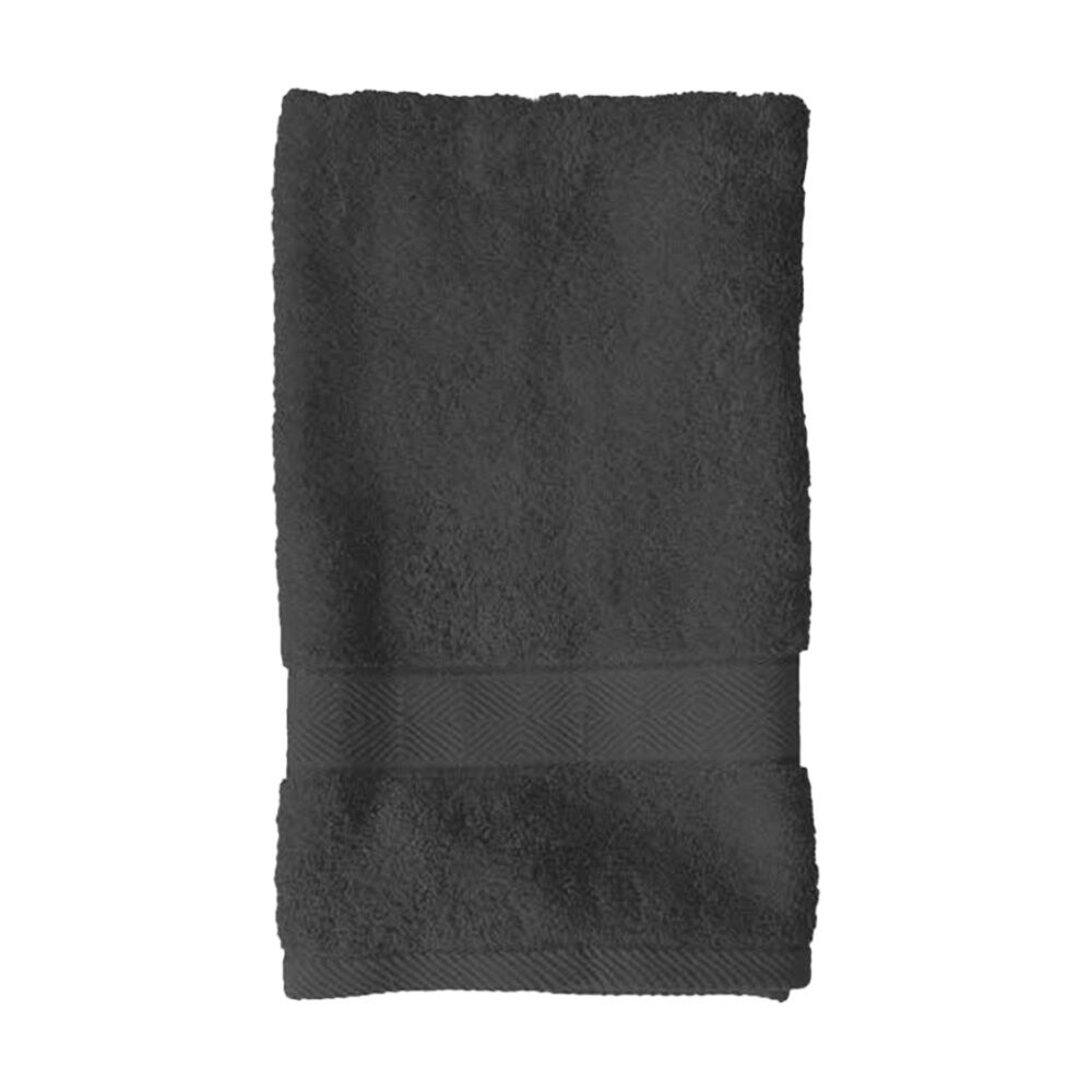 3PK Regal Soft Cotton Absorbent Bath Towel Bathroom Accessory 68x137cm Black