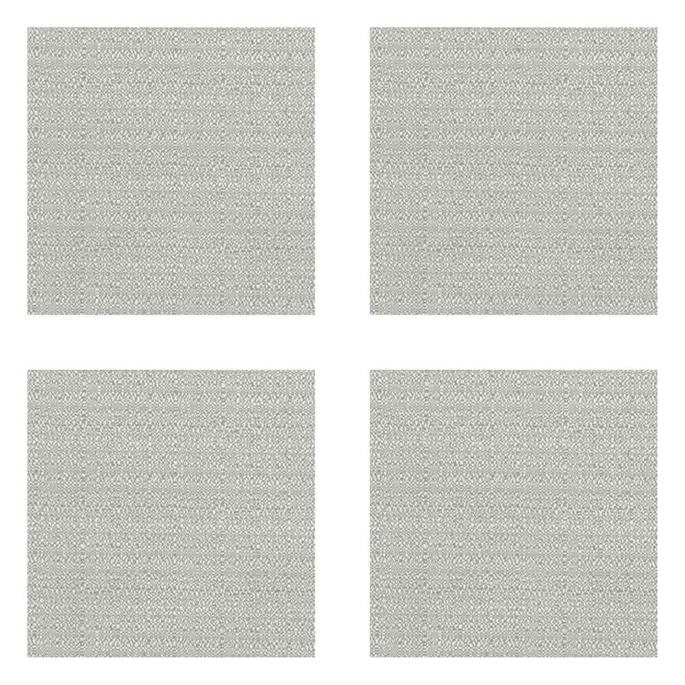 4PK Braz Blockout Room Hanging Curtain Home Decor 137x213cm Laguna Silver