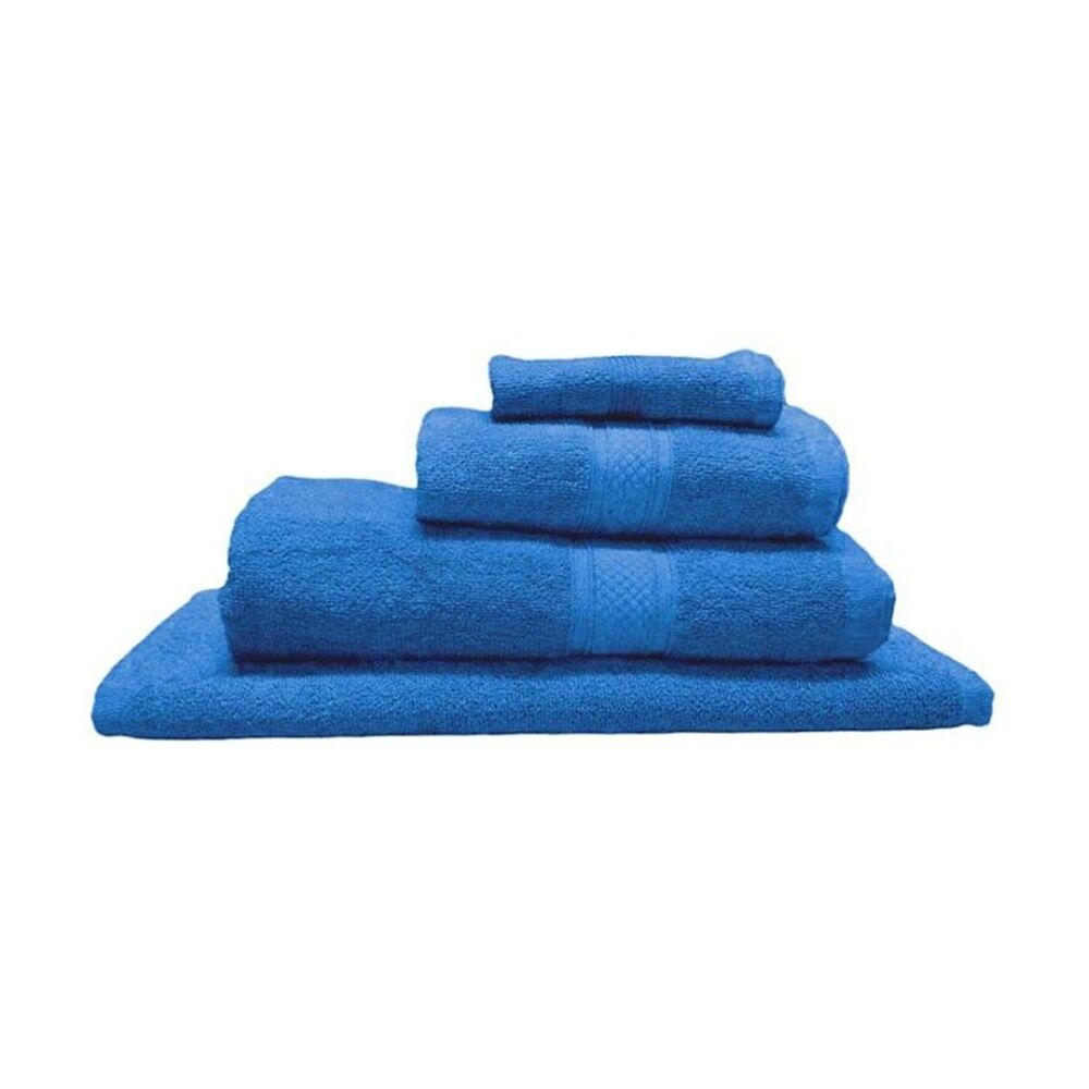 6PK Capri Soft Absorbent Bath Towel Bathroom Accessory 70x140cm Denim