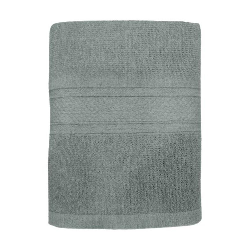 6PK Capri Soft Absorbent Bath Towel Bathroom Accessory 70x140cm Ash