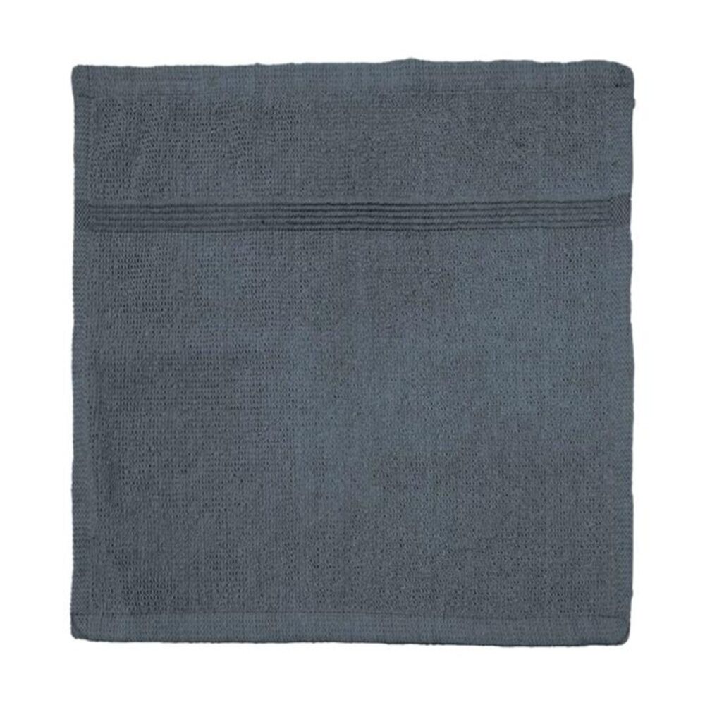 12PK Capri Soft Absorbent Facewash Bathroom Washcloth Towel 30x30cm Charcoal