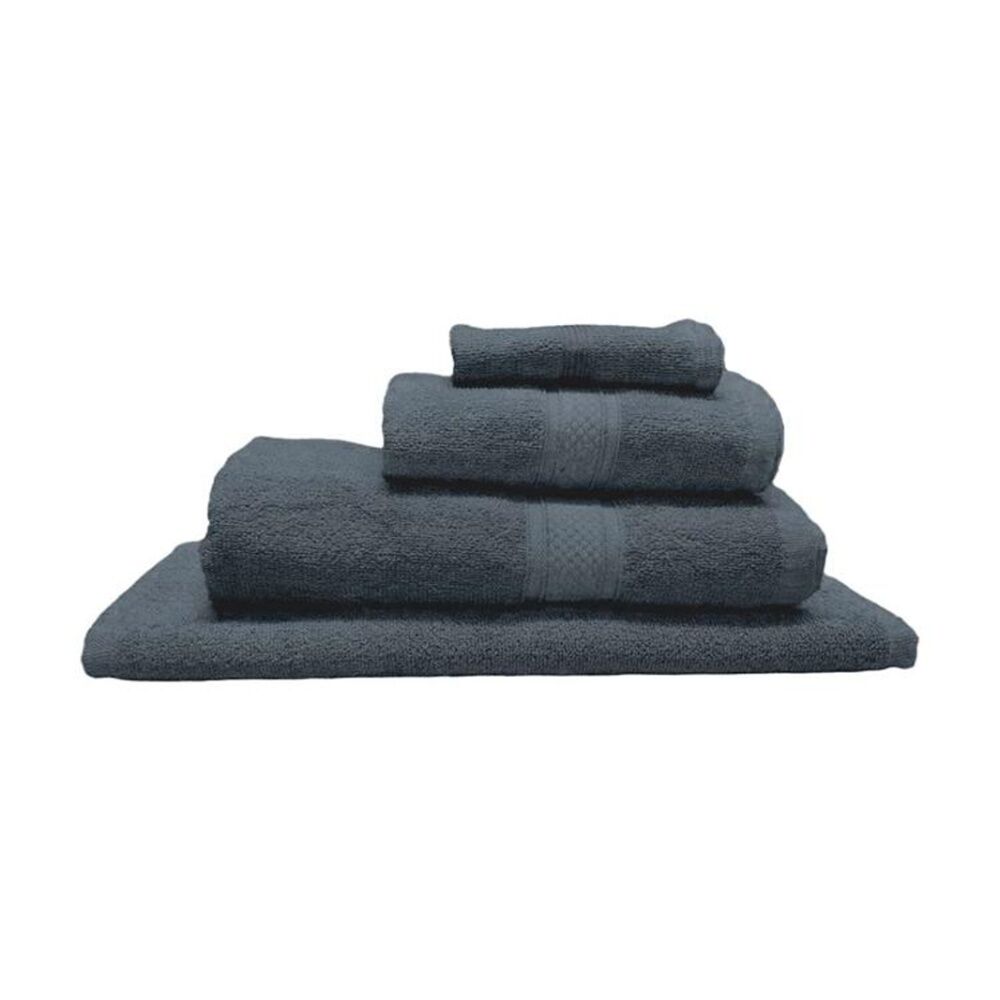 12PK Capri Soft Absorbent Facewash Bathroom Washcloth Towel 30x30cm Charcoal