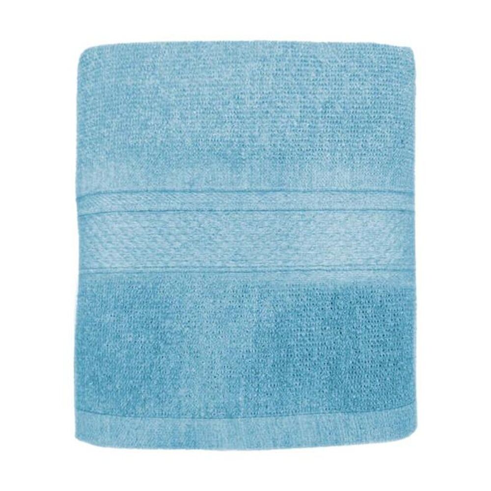 12PK Capri Soft Absorbent Hand Towel Bathroom Accessory 50x90cm Sky Blue