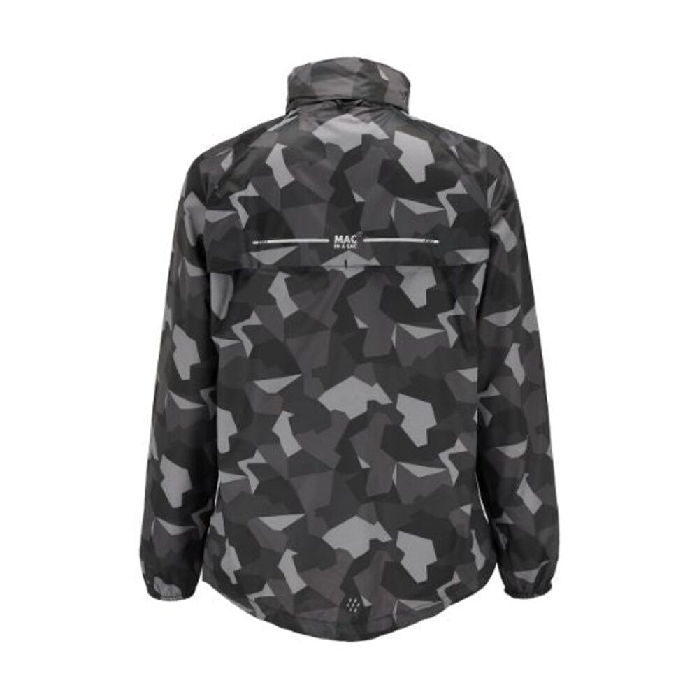 Mac In A Sac Edition 2 Packable Jacket Waterproof Breathable Black Camo