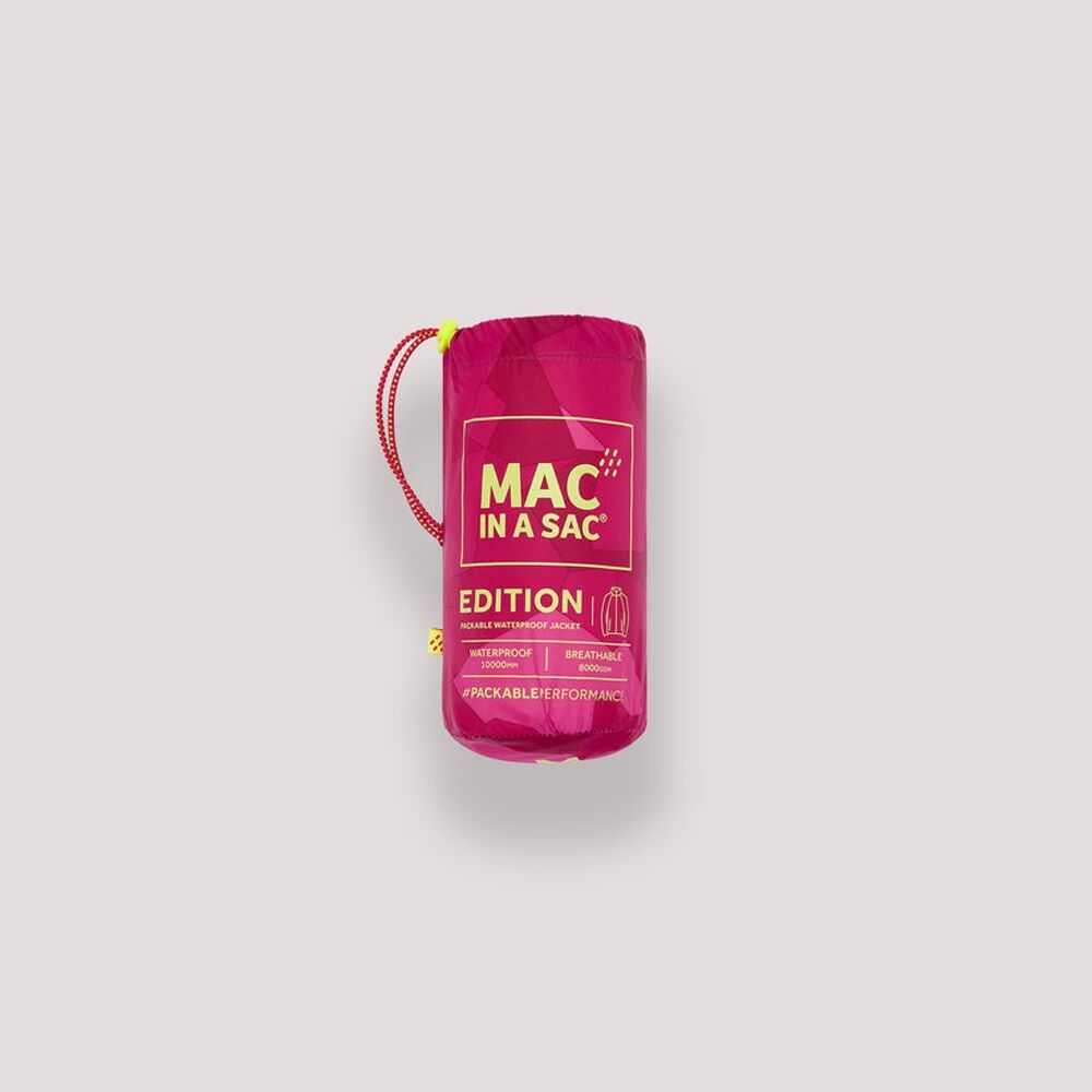Mac In A Sac Edition 2 Packable Jacket Waterproof Breathable Pink Camo