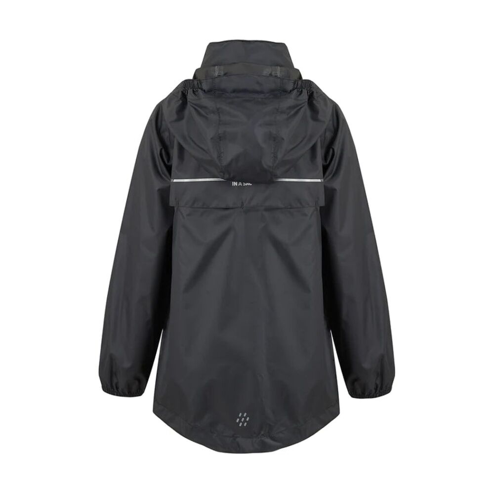 Mac In A Sac Kids Mini Origin Packable Jacket Waterproof Black