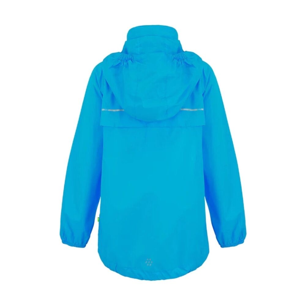 Mac In A Sac Kids Mini Neon 2 Packable Jacket Waterproof Blue