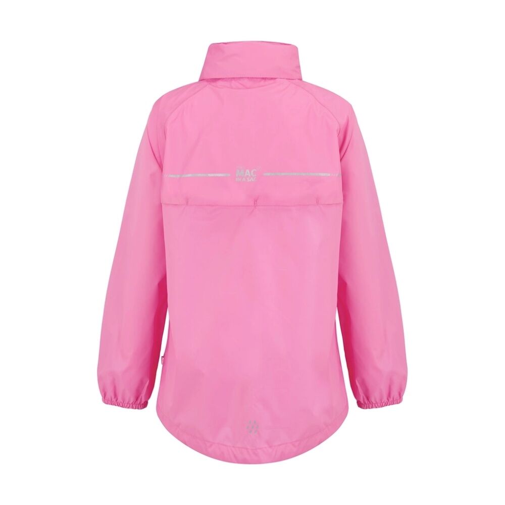 Mac In A Sac Kids Mini Origin Packable Jacket Waterproof Pink