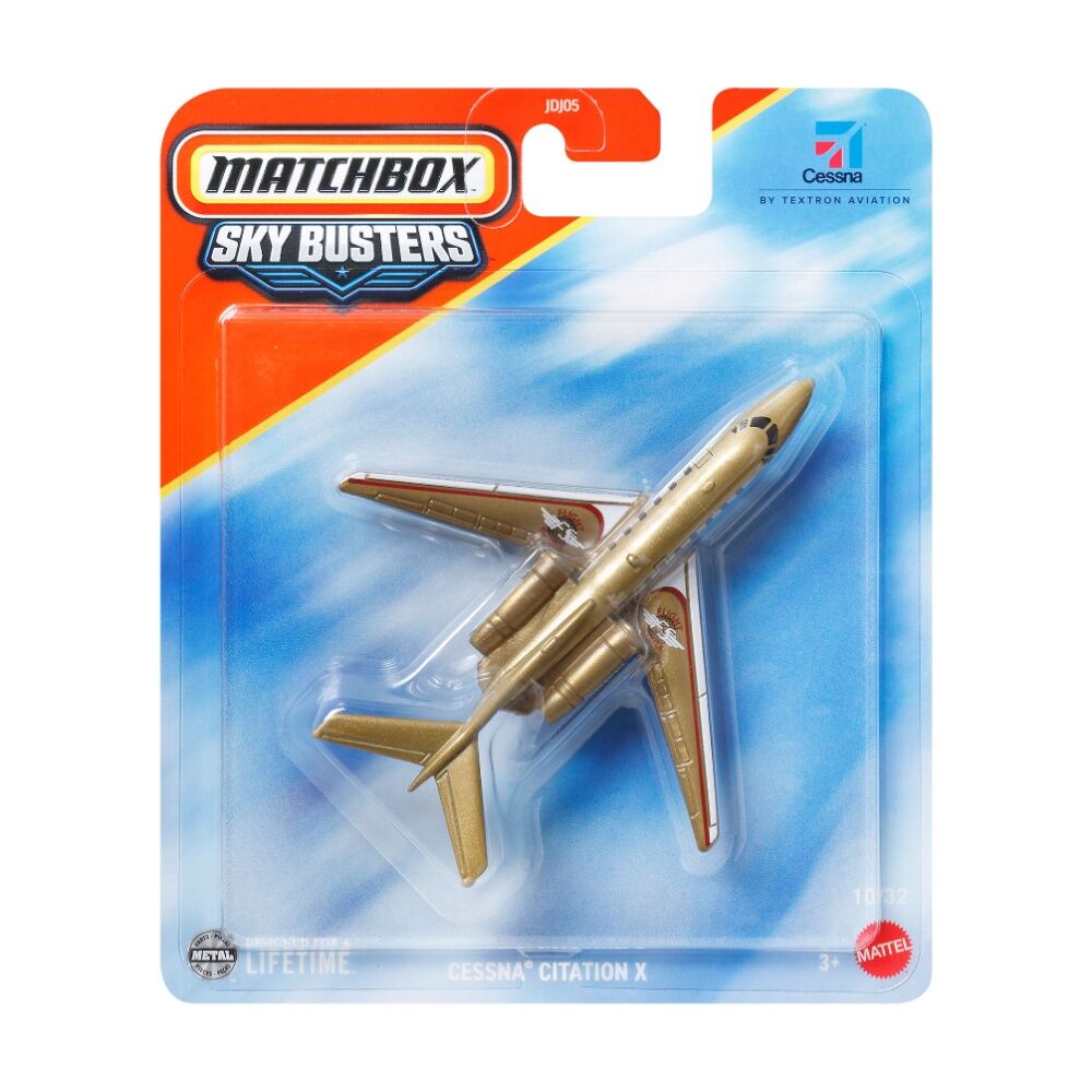 8PK All Brands Toys Matchbox Skybusters Kids Toy Aircraft Assorted 3y+