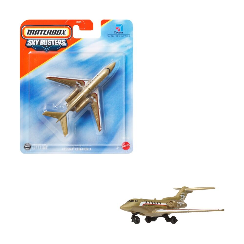 8PK All Brands Toys Matchbox Skybusters Kids Toy Aircraft Assorted 3y+