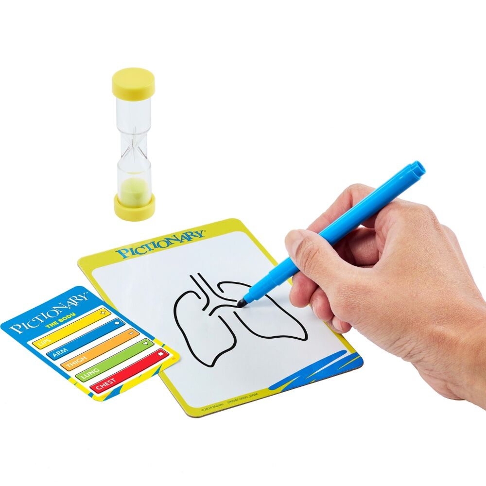 All Brands Toys Pictionary Family/Kids Quick Sketches Classic Board Game 8y+