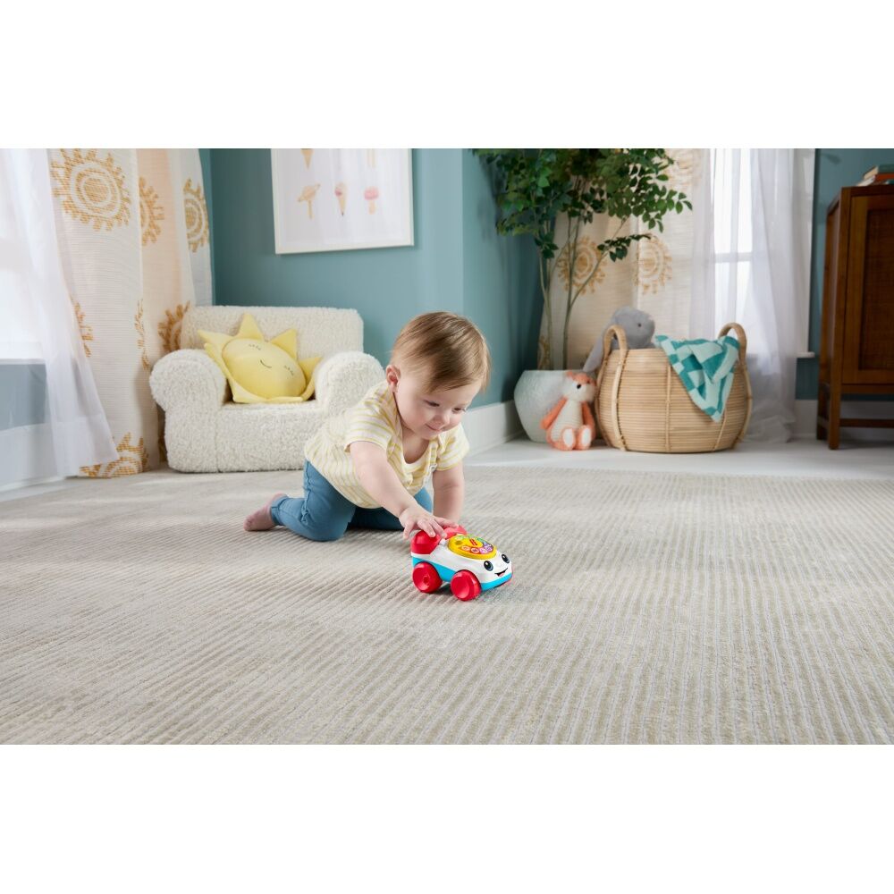 Fisher Price Mini Chatterphone Push Along Baby Activity Toy Vehicle 6m+