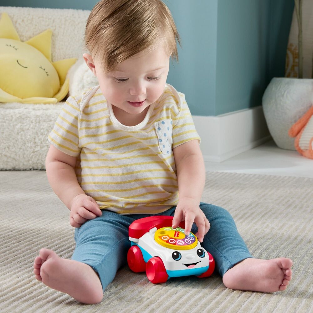 Fisher Price Mini Chatterphone Push Along Baby Activity Toy Vehicle 6m+