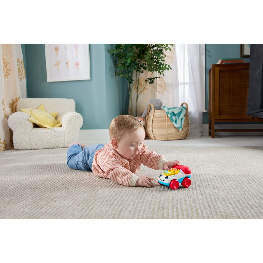 Fisher Price Mini Chatterphone Push Along Baby Activity Toy Vehicle 6m+