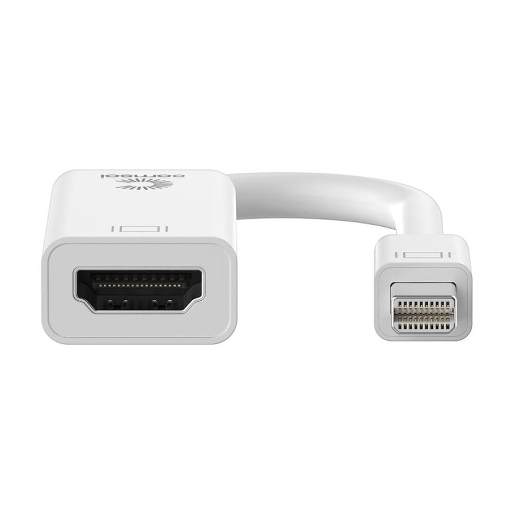 Comsol Mini DisplayPort Male to HDMI Female Adaptor 20cm White