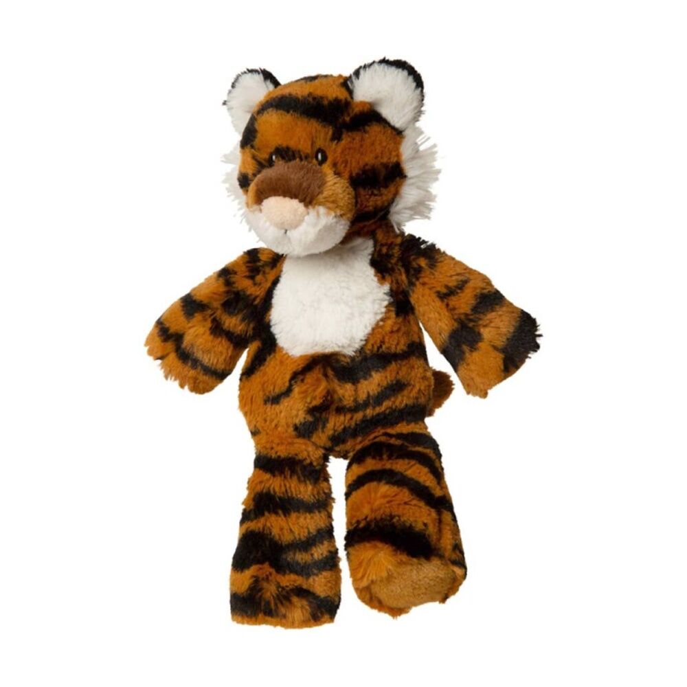 Mary Meyer Marshmallow Animal Junior Tiger Soft Plush Weighted Cuddle Toy 23cm