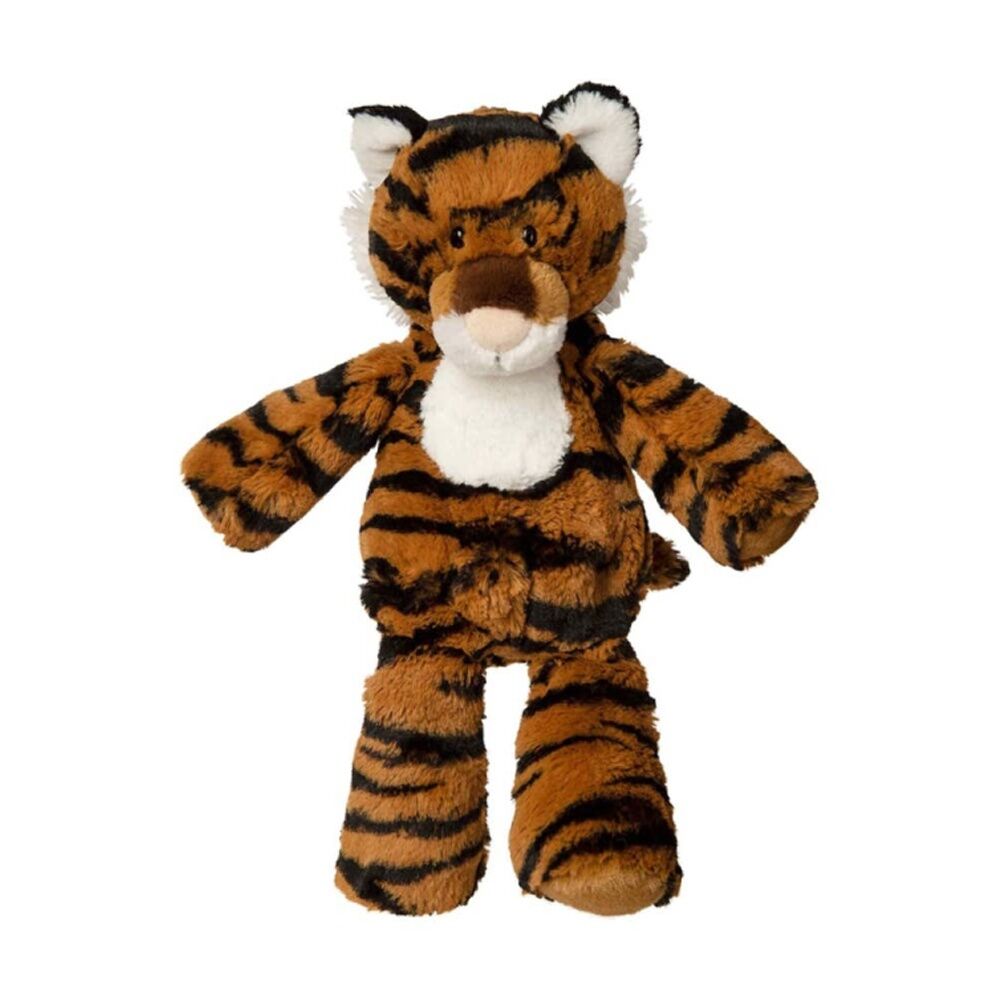 Mary Meyer Marshmallow Animal Junior Tiger Soft Plush Weighted Cuddle Toy 23cm