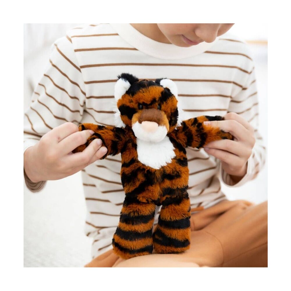 Mary Meyer Marshmallow Animal Junior Tiger Soft Plush Weighted Cuddle Toy 23cm