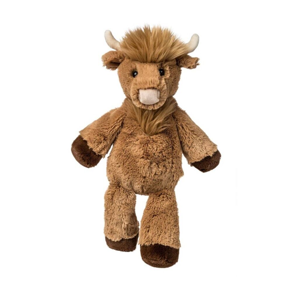 Mary Meyer Marshmallow Animal Hagrid Highland Cow Soft Plush Weighted Cuddle Toy