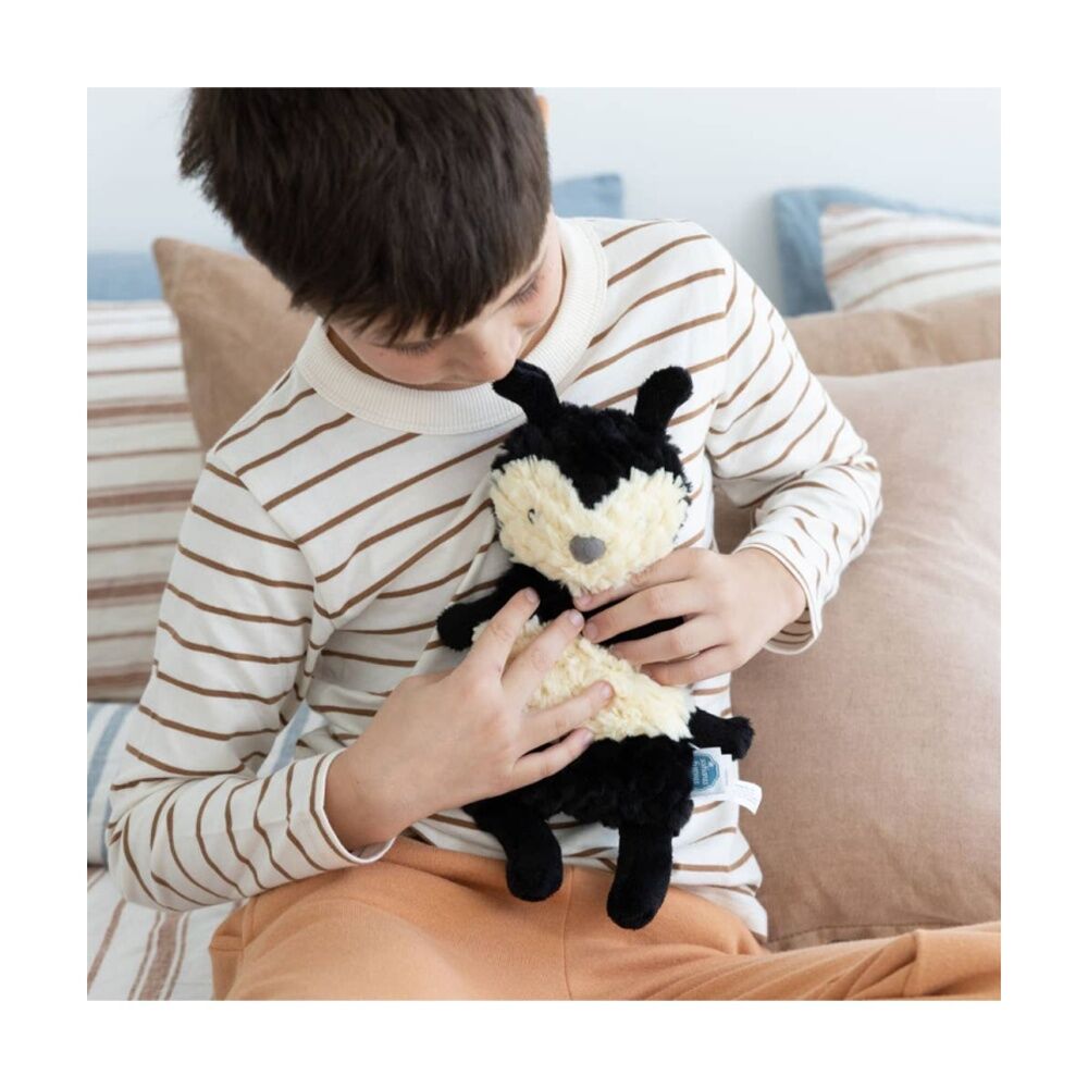 2PK Mary Meyer Nursery Bumble Bee Lovey Baby Soft Plush Cuddle Toy Blanket 28cm