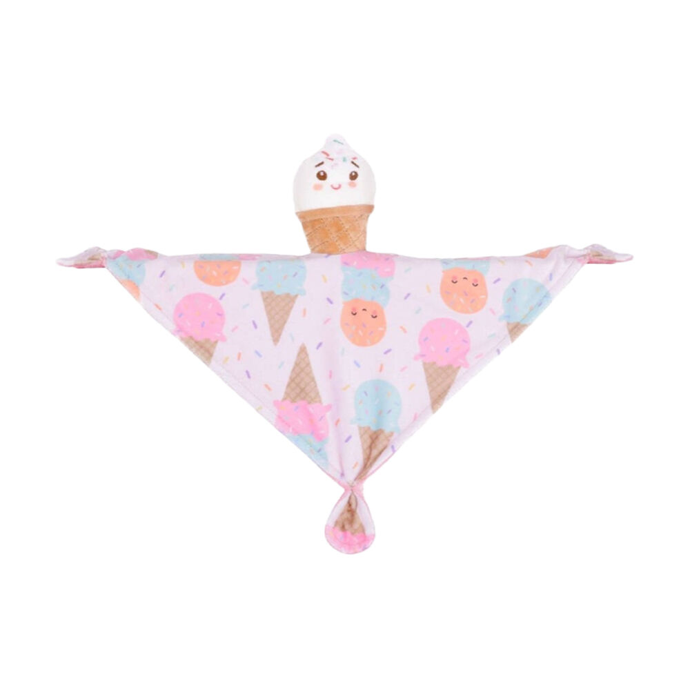 2PK Mary Meyer Sweet Soothies Ice Cream Soft Plush Character Cuddle Toy/Blanket
