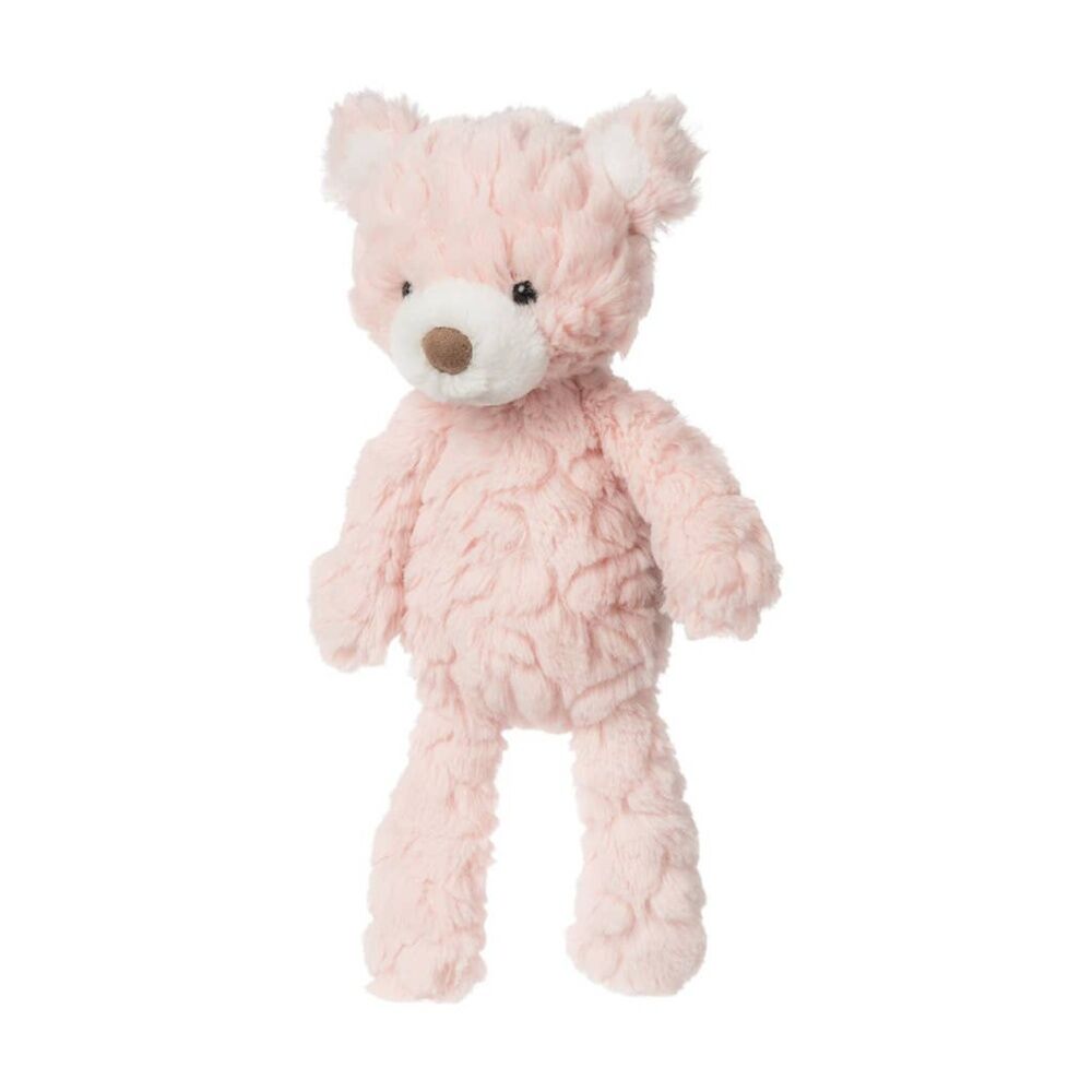 Mary Meyer Blush Bear Soft Putty Plush Weighted Fabric Beans Animal Toy 28cm