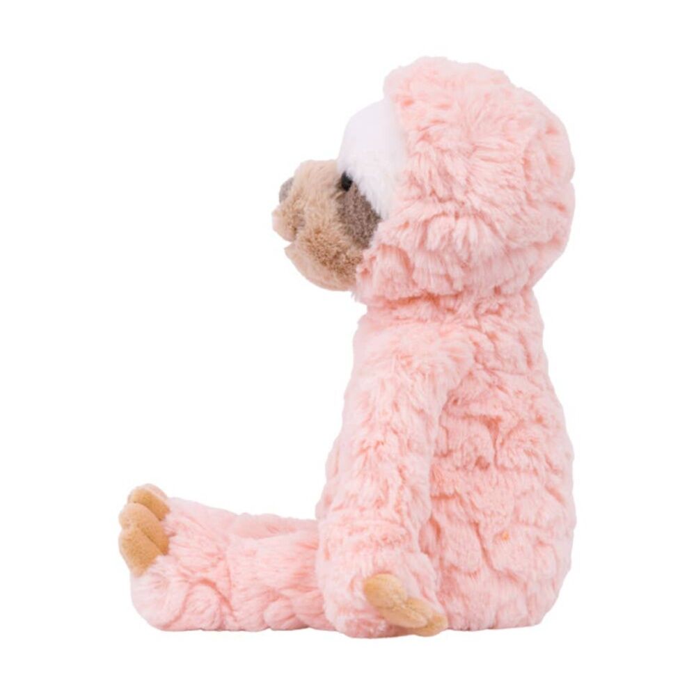 Mary Meyer Blush Sloth Soft Putty Plush Weighted Fabric Beans Animal Toy 28cm