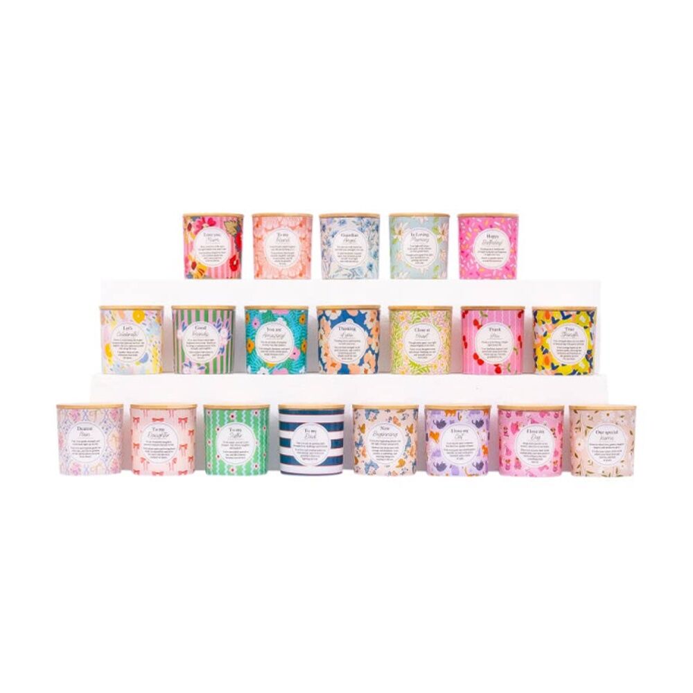 Meaningful Melts Soy Wax Blend Champagne Scented Candle Our Special Home 340g