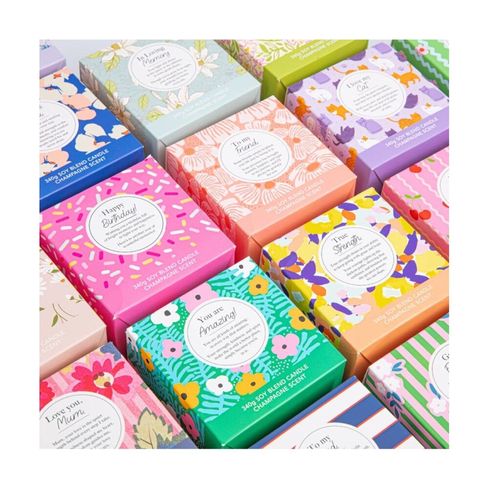 Meaningful Melts Soy Wax Blend Champagne Scented Candle Our Special Home 340g
