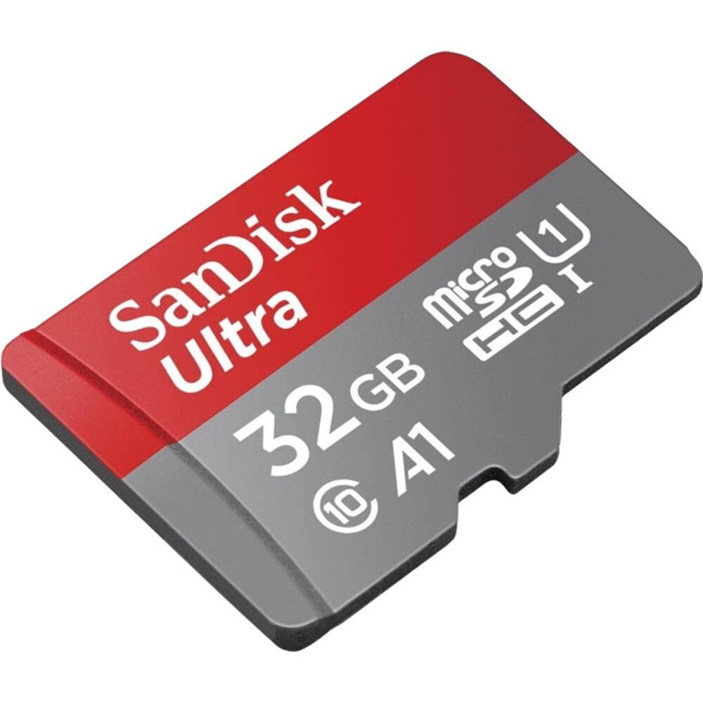 2PK Sandisk Micro SDHC 32GB A1 120Mb/s Class 10 SD Card
