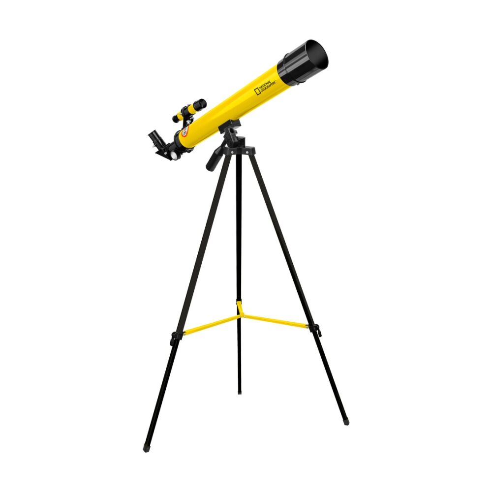 National Geographic 45mm 600mm Telescope With AZ Mount 50x-100x Black/Yellow