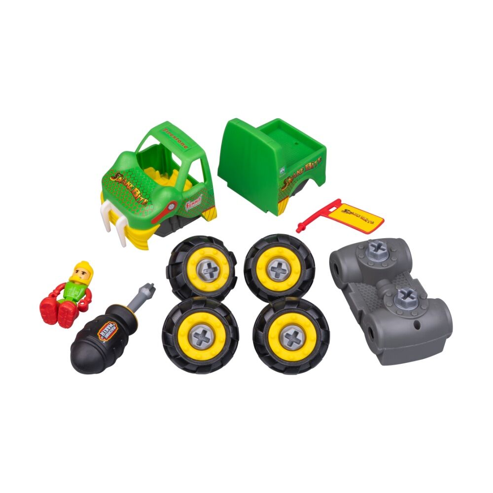 Machine Maker Bigfoot Build & Play Truck Construction Toy Set Assorted 20cm