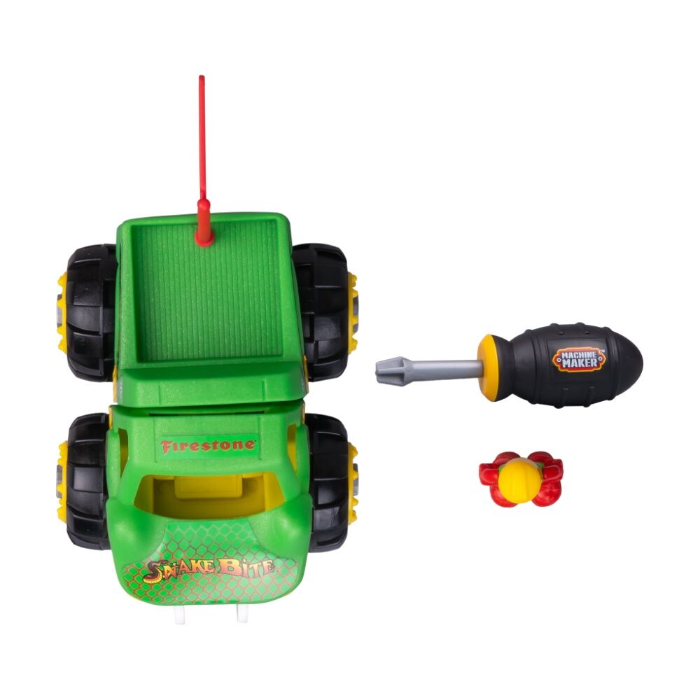 Machine Maker Bigfoot Build & Play Truck Construction Toy Set Assorted 20cm