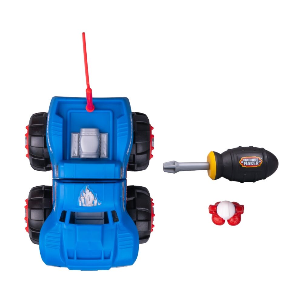 Machine Maker Bigfoot Build & Play Truck Construction Toy Set Assorted 20cm