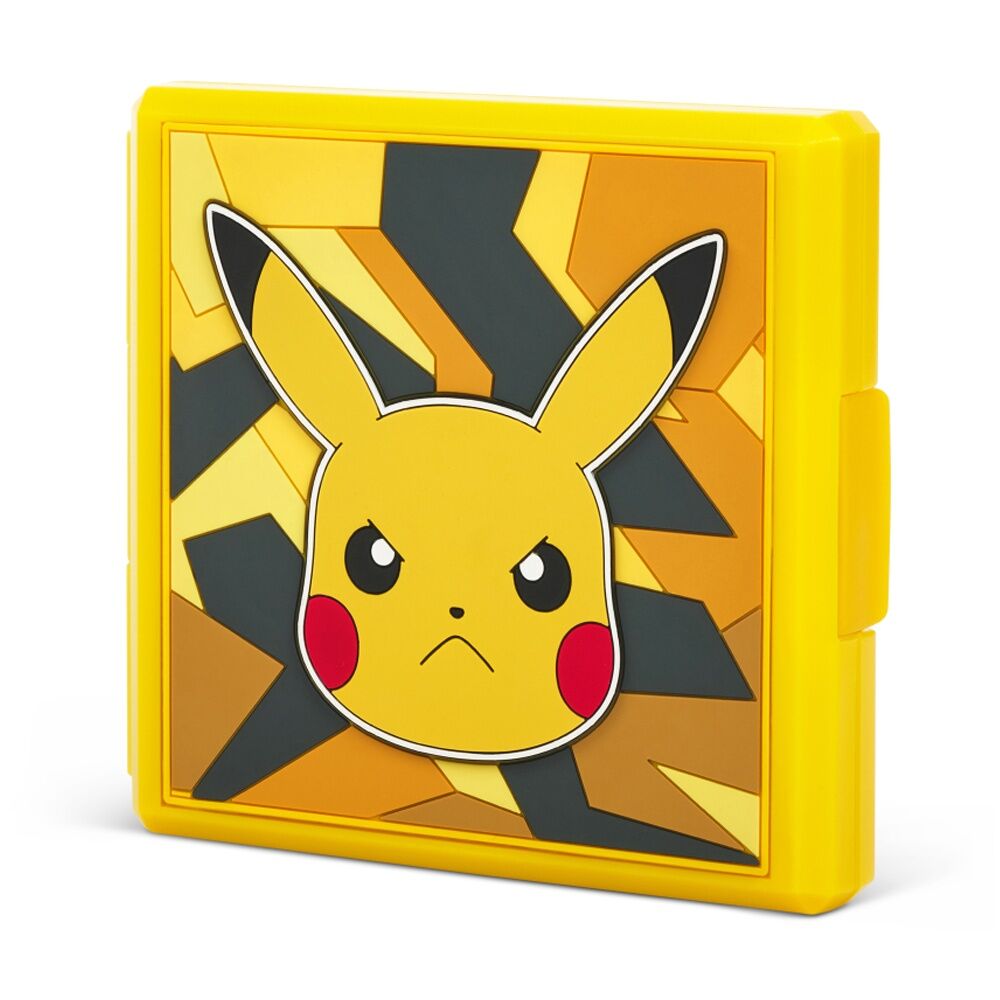 PowerA Nintendo Switch Game Card Case Camo Pikachu Stores 12 Cards Multi